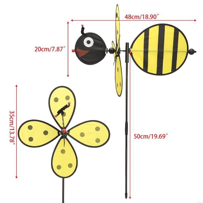 Kids Yard Toys - 76HF Large Windmill Whirligig Wind Spinner