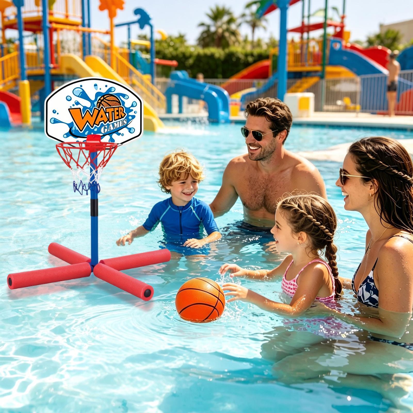 Kids Yard Toys - Kids Basketball Hoop Fun Interactive Floating