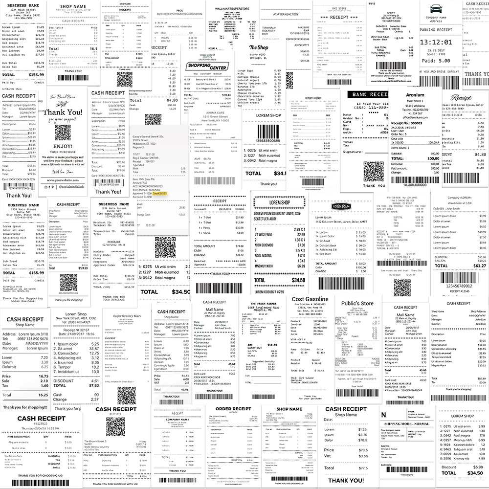 Kids Toys List - 10/30/50pcs Cute Shopping List Receipt Stickers