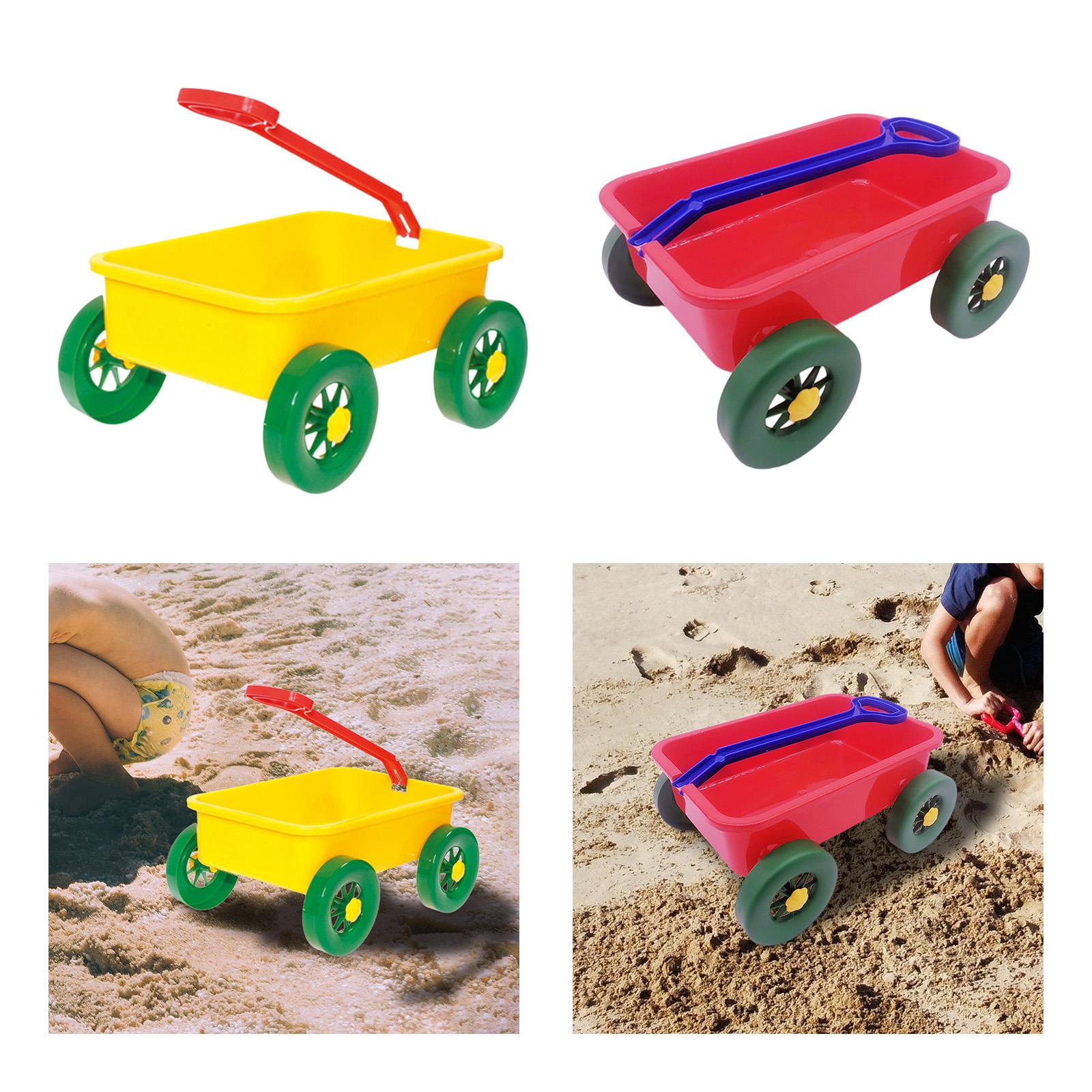 Kids Yard Toys - Kids Wagon Toy, Sand Toy Trolley,