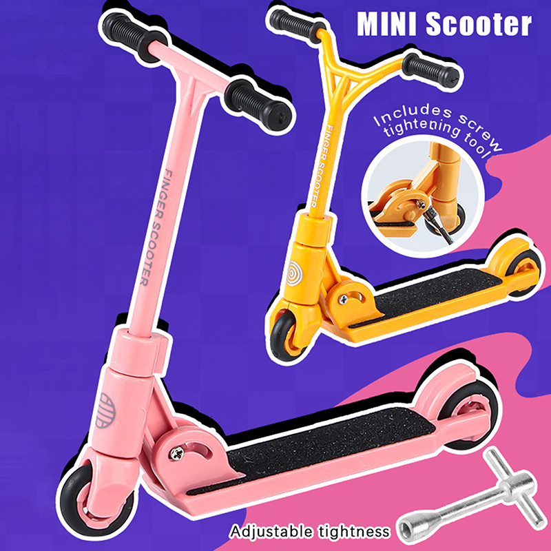 Kids Toys Scooter - 1pc Foldable Finger Scooter T-shape Fingertip
