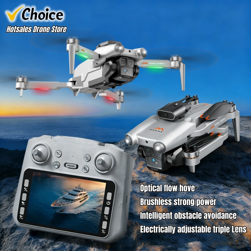 Kids Toys Quad - M6 Drone 8K Triple HD Lens