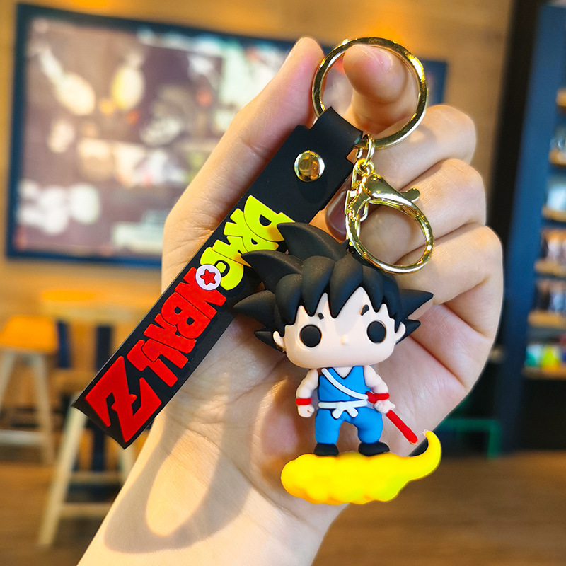 Kids Toys Boys - Ball Z Goku PVC Keychain 3D