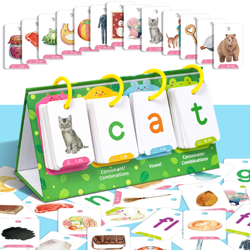 Kids Toys List - Kids Montessori English Word Lists Cards