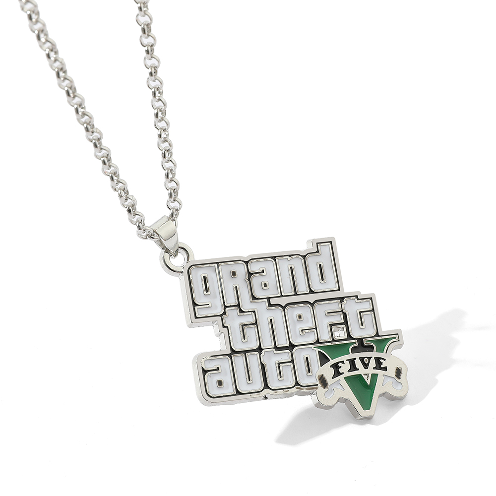 Kids Toys Boys - Creative Metal Car Letter Necklace Cartoon