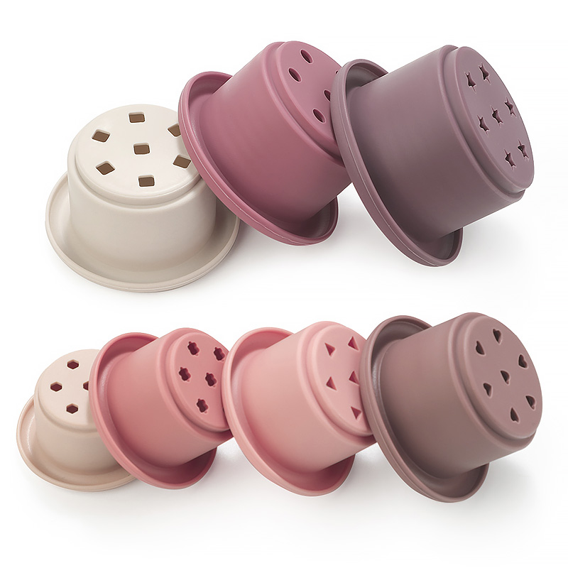 Baby Silicone Hourglass Stacki - Kids Toys 2 Year Old recension och pris