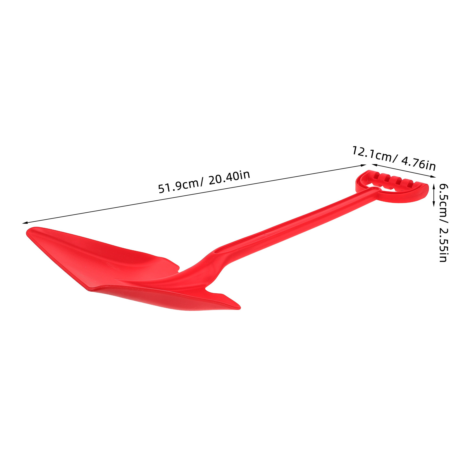 Kids Red Plastic Beach Shovel  - Kids Yard Toys recension och pris