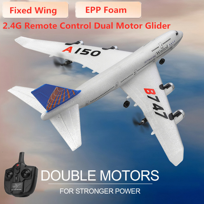 2.4G Large Fixed Wing EPP Foam - Kids Toys Under 200 recension och pris