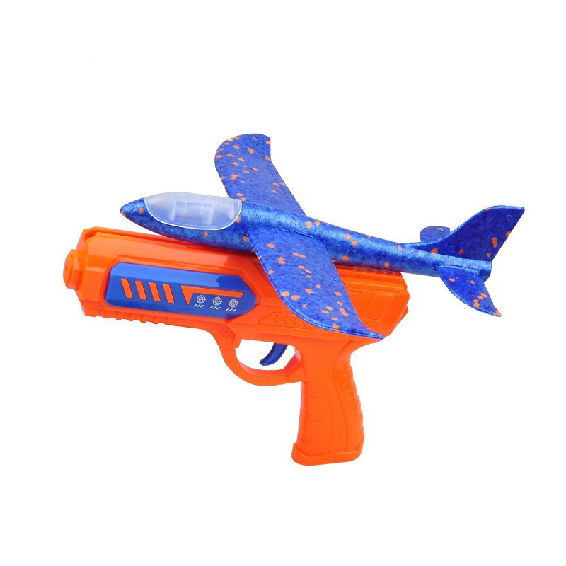Kids 24 or 34 cm Foam Plane La - Catapult Launcher Toy recension och pris