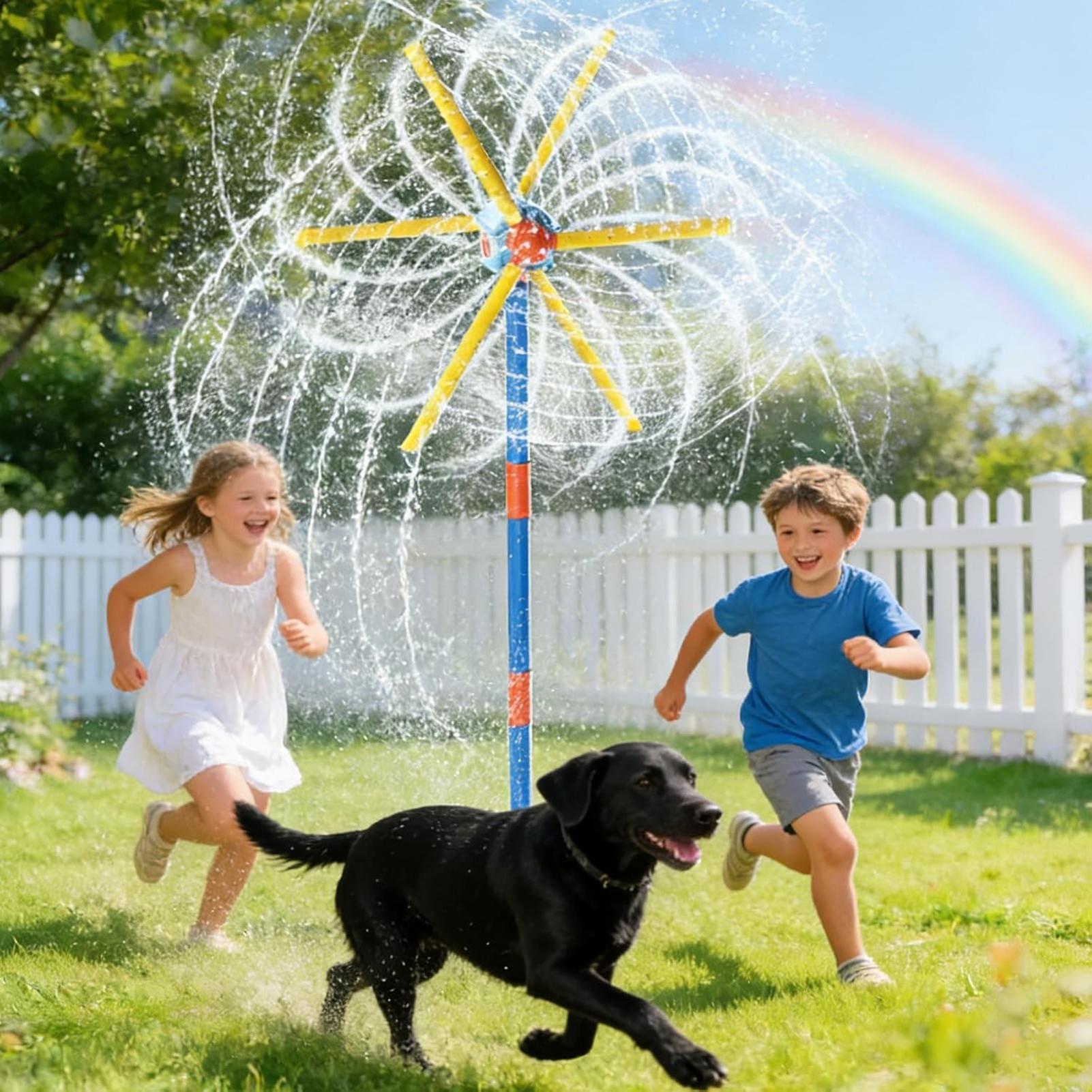 Kids Sprinkler Windmill Fun Sp - Kids Yard Toys recension och pris