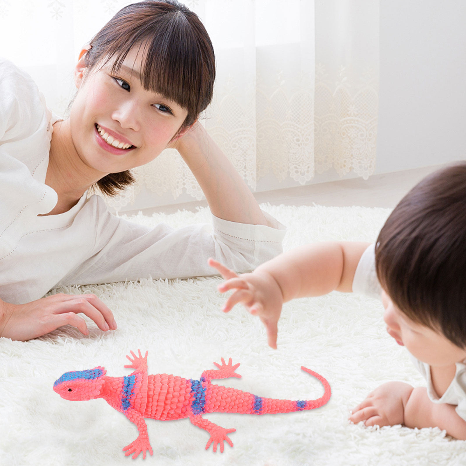 4 Pcs Artificial Lizard Model  - Kids Toys Vehicle recension och pris