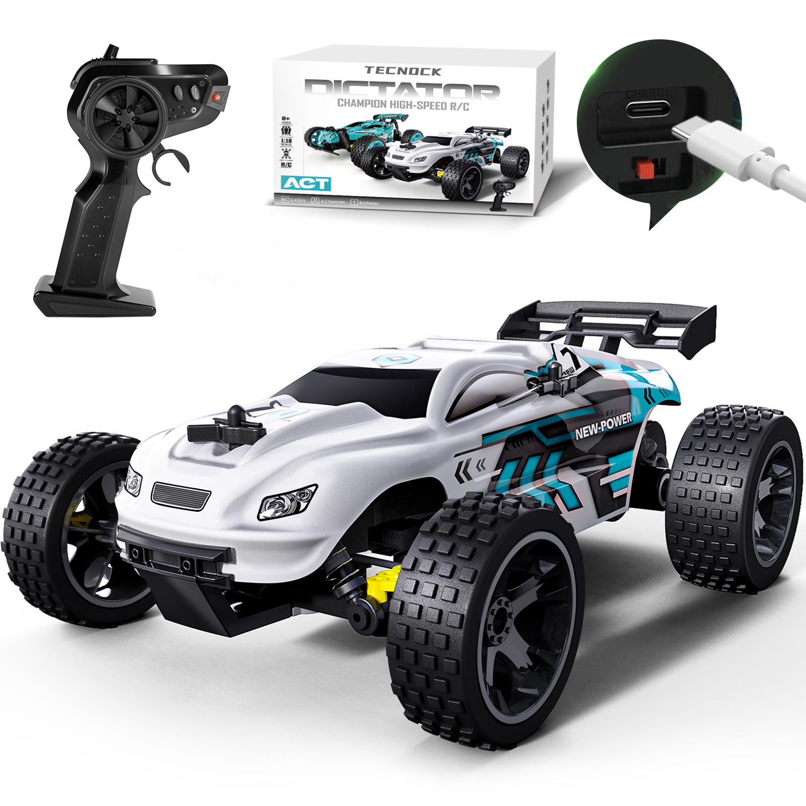 High-Speed RC Car for Adults&K - Kids Toys Under $20 recension och pris