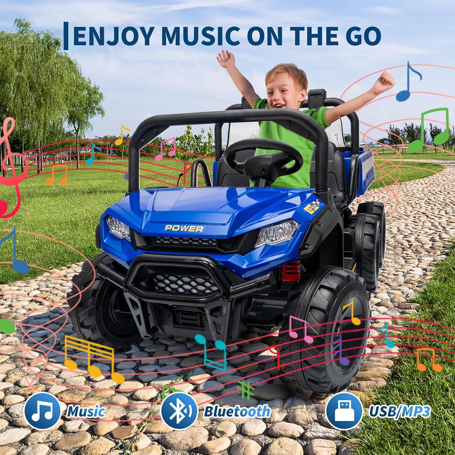 24V 4WD 2 Seater Kids Ride On  - Kids Toys Vehicle recension och pris
