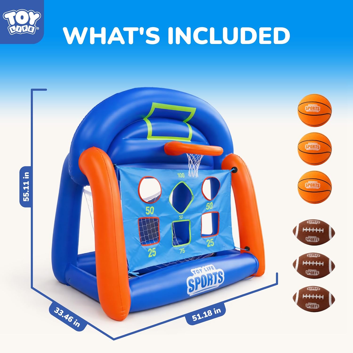 Multi-Sport Pool Games Inflata - Kids Toys And Games recension och pris