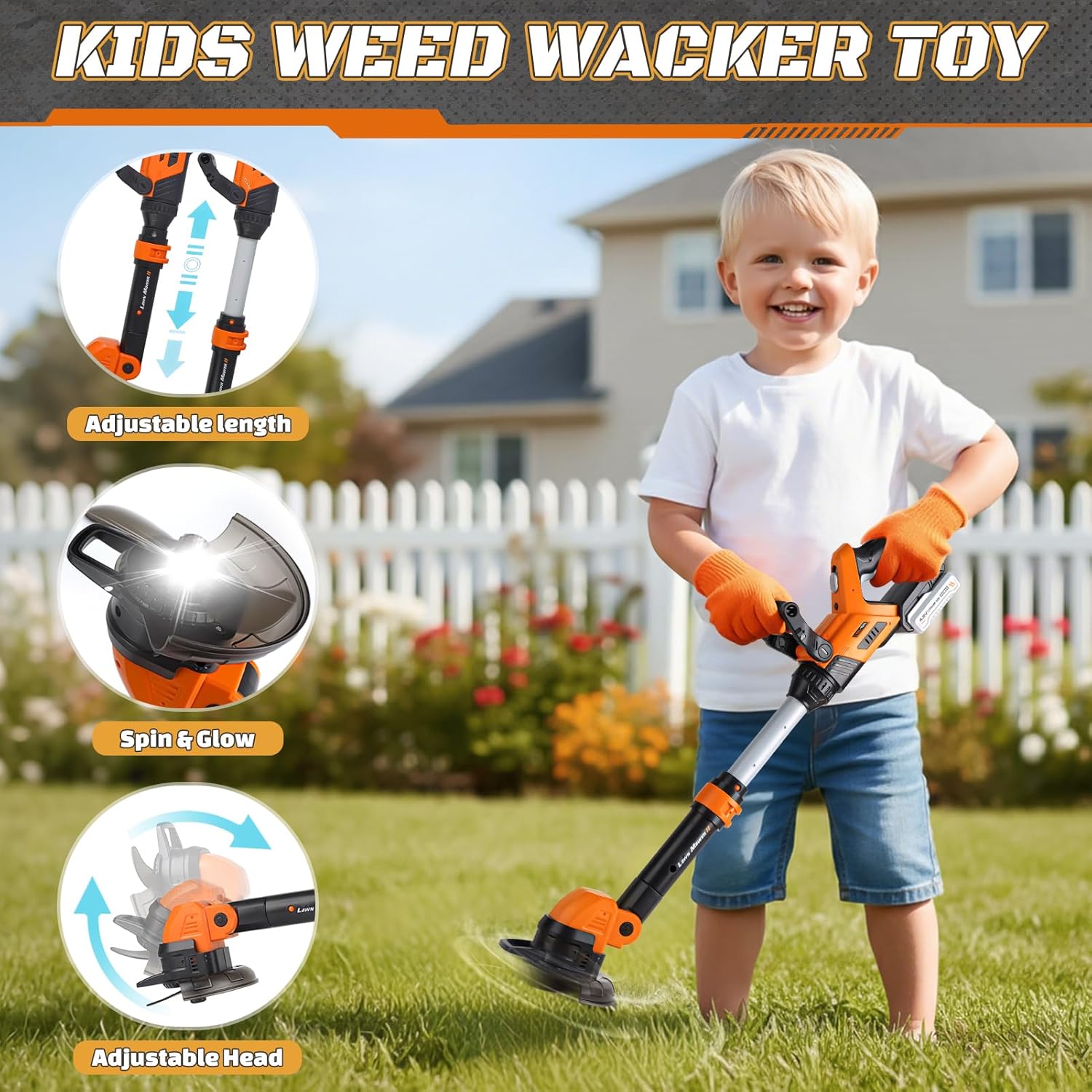 3-in-1 Kids Yard Tools, Weed W - Kids Yard Toys recension och pris