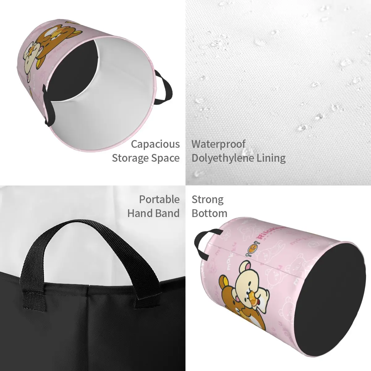 Kawaii Cartoon Rilakkuma Bear  - Kids Toys Basket recension och pris