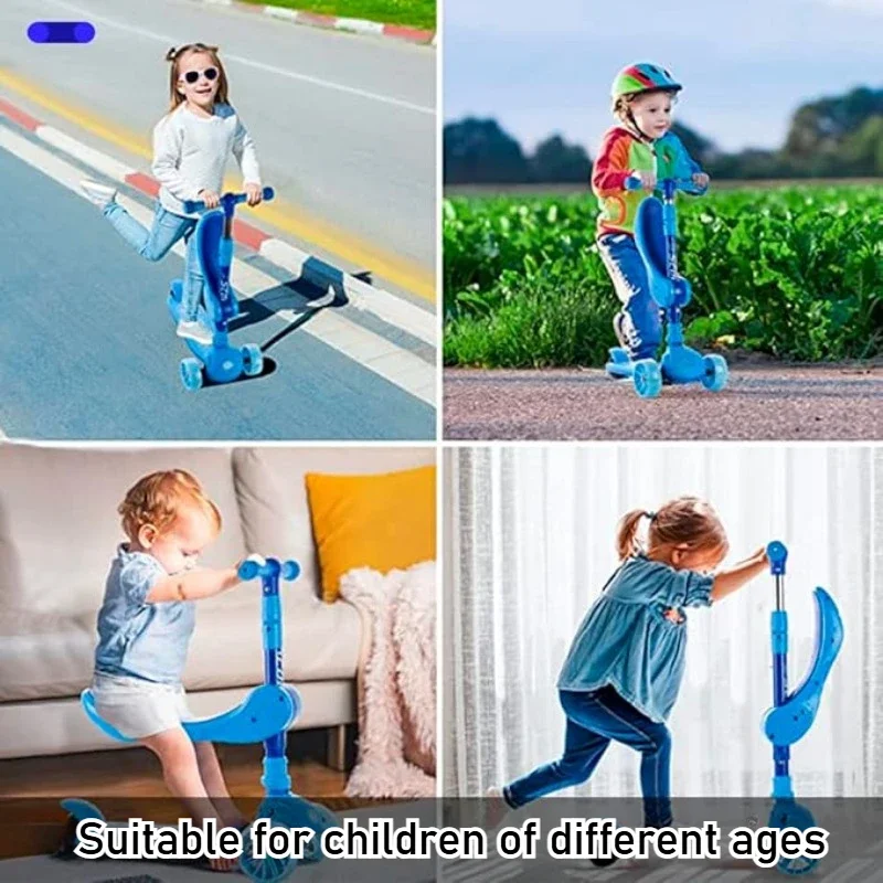2-in-1 Kids Kick Scooter with  - Kids Toys Scooter recension och pris