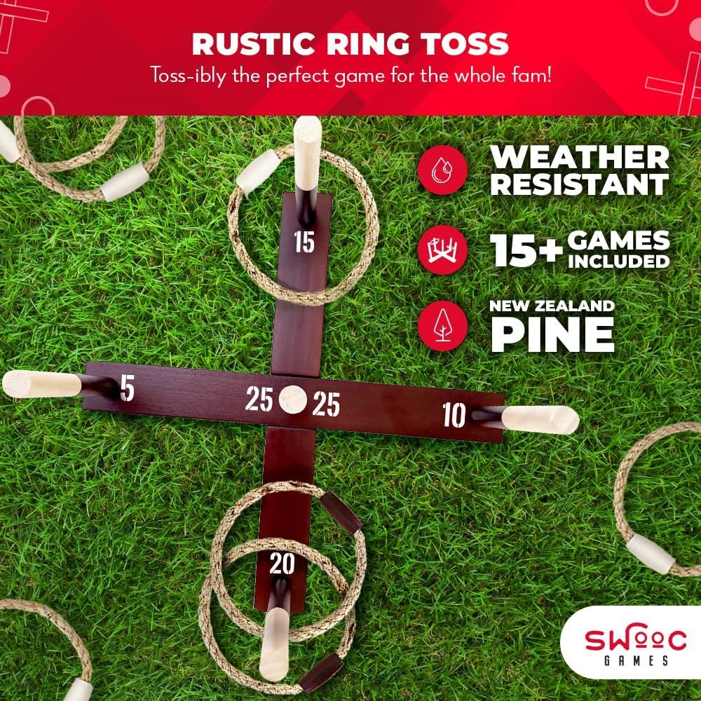Ring Toss Game All Weather - E - Kids Yard Toys recension och pris