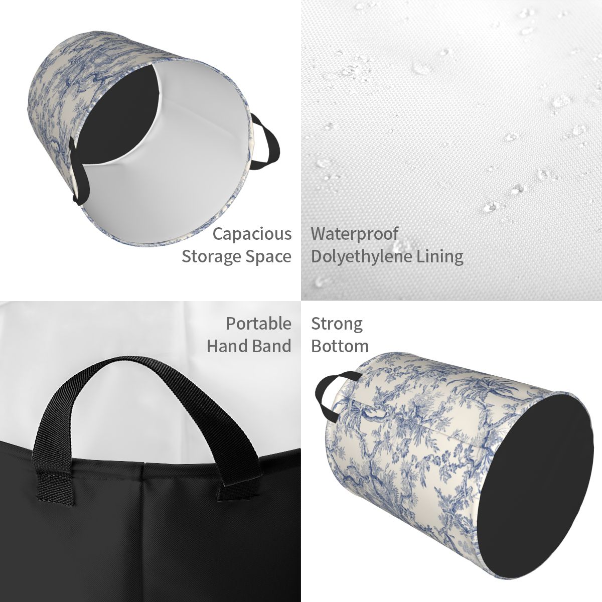 Custom Toile De Jouy Patterns  - Kids Toys Basket recension och pris