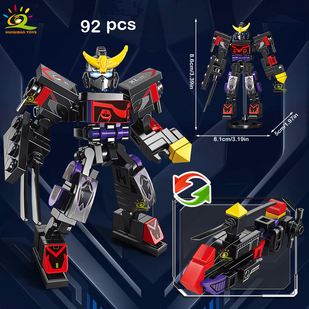 HUIQIBAO Transforming Robot Bu - Kids Toys 2 Year Old recension och pris