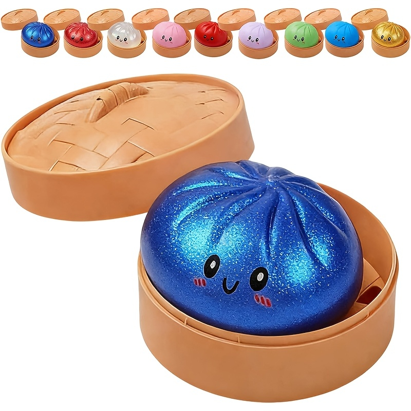 Glitter Dumpling Squishy Toy J - Kids Toys Basket recension och pris
