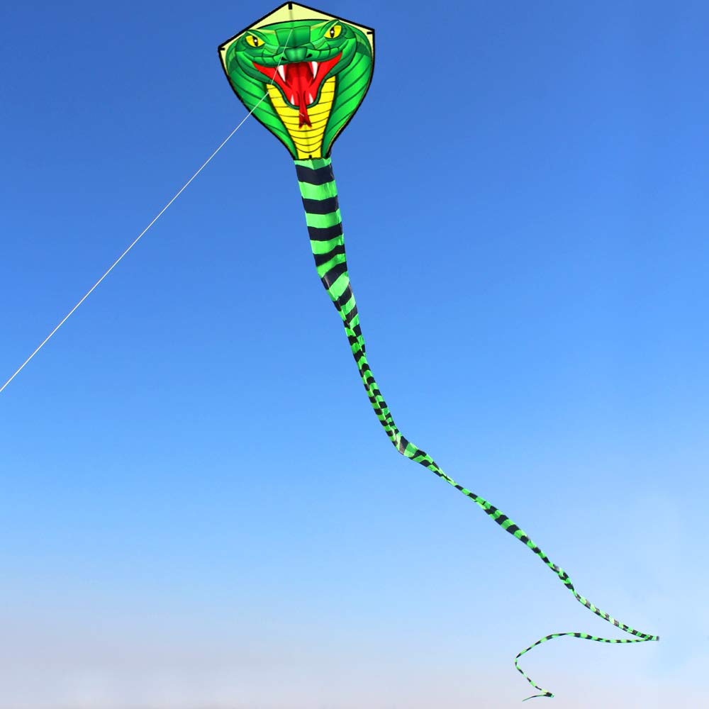 Large 8/15m Snake /Power Cobra - Kite Wind Outdoor recension och pris