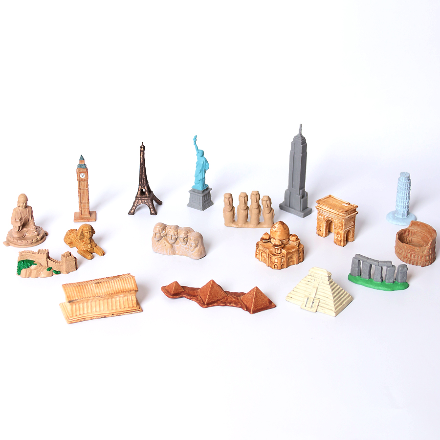 Mini Figurine Landmark Buildin - Kids Toys Under 200 recension och pris