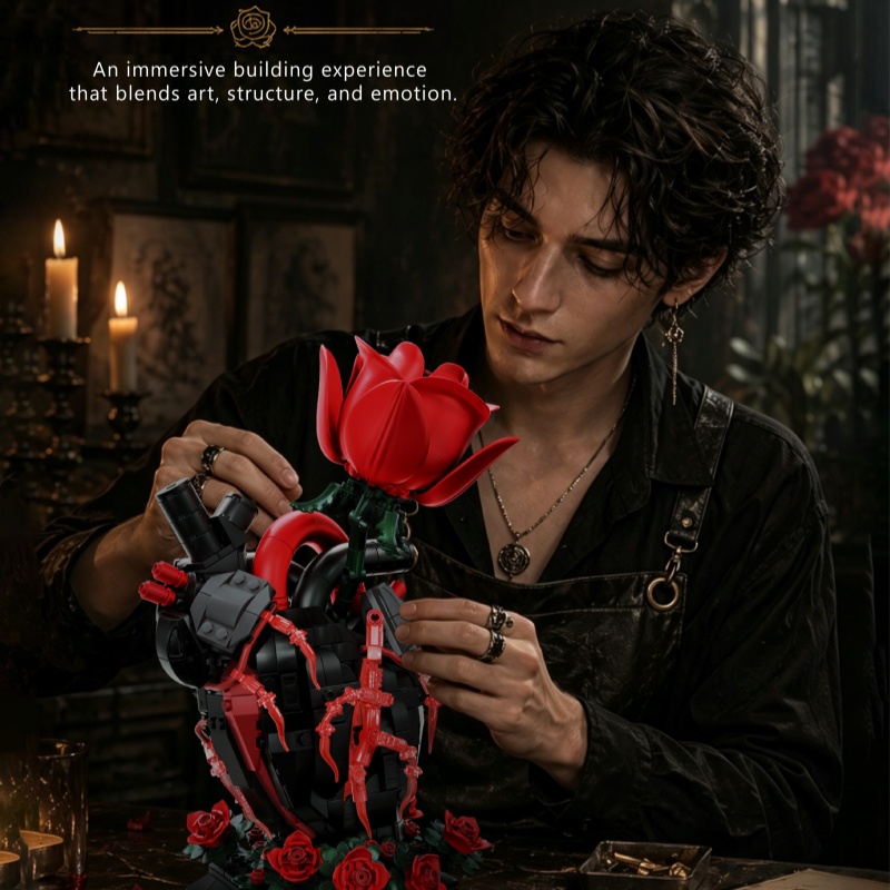 MOC Donate A Heart Flower Buil - Kids Toys Donation recension och pris