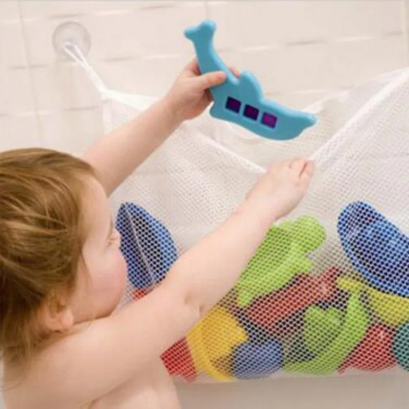 Baby Bathroom Mesh Bath Bag Ki - Kids Toys Basket recension och pris