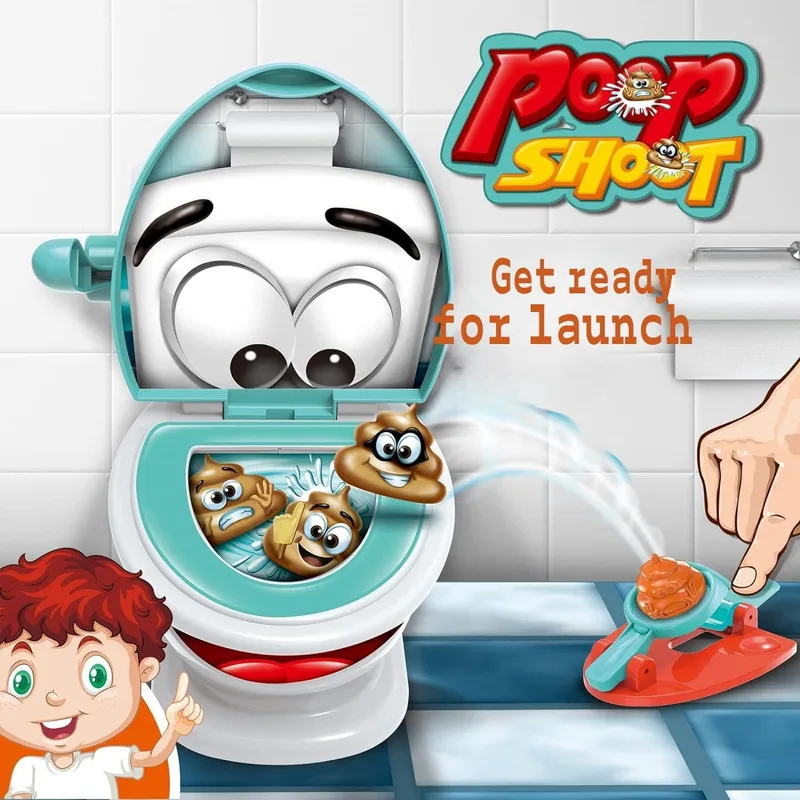 Poop Game Toilet Toy with 12 P - Kids Toys Under $20 recension och pris