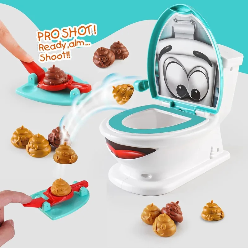 Poop Game Toilet Toy with 12 P - Kids Toys Under $20 recension och pris
