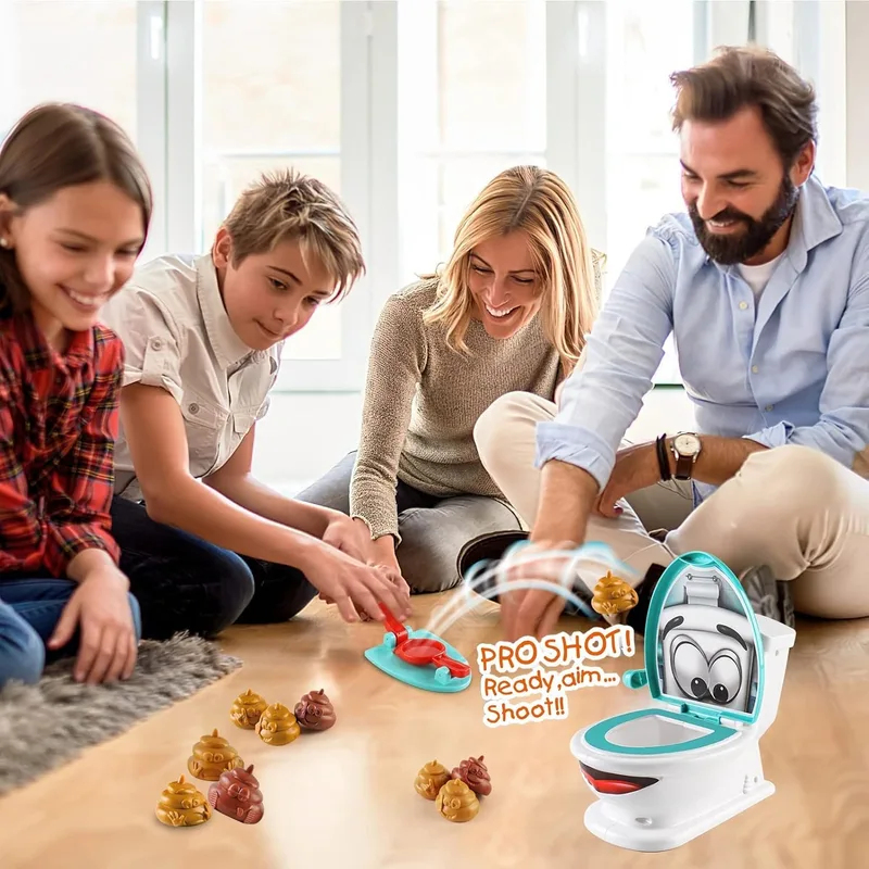 Poop Game Toilet Toy with 12 P - Kids Toys Under $20 recension och pris
