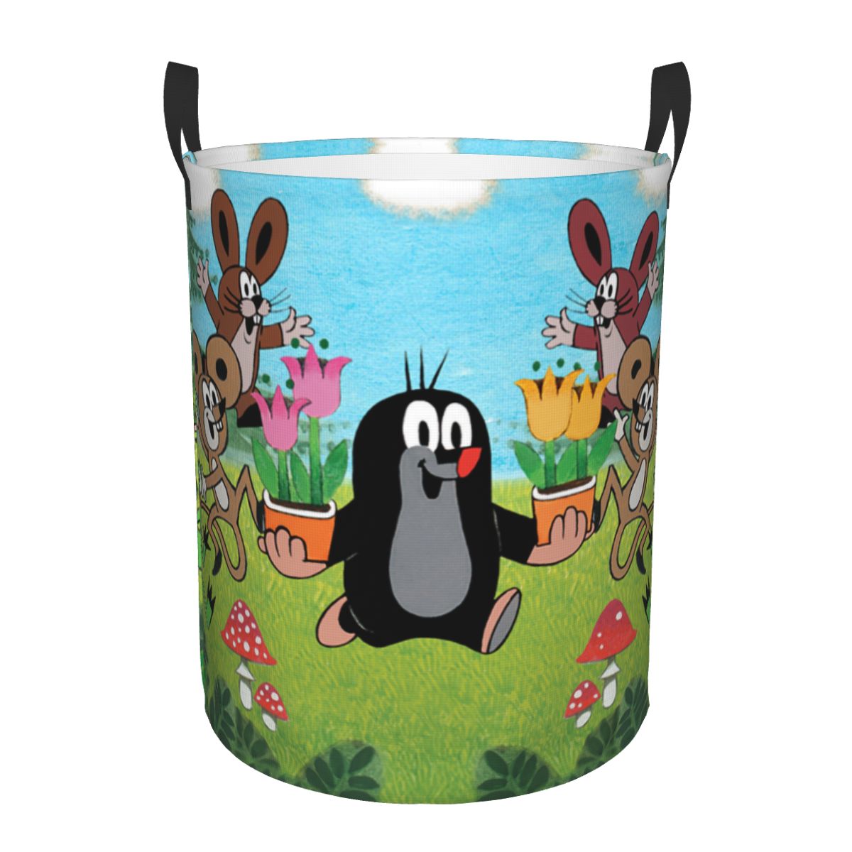 Happy Mole Laundry Basket Coll - Kids Toys Basket recension och pris