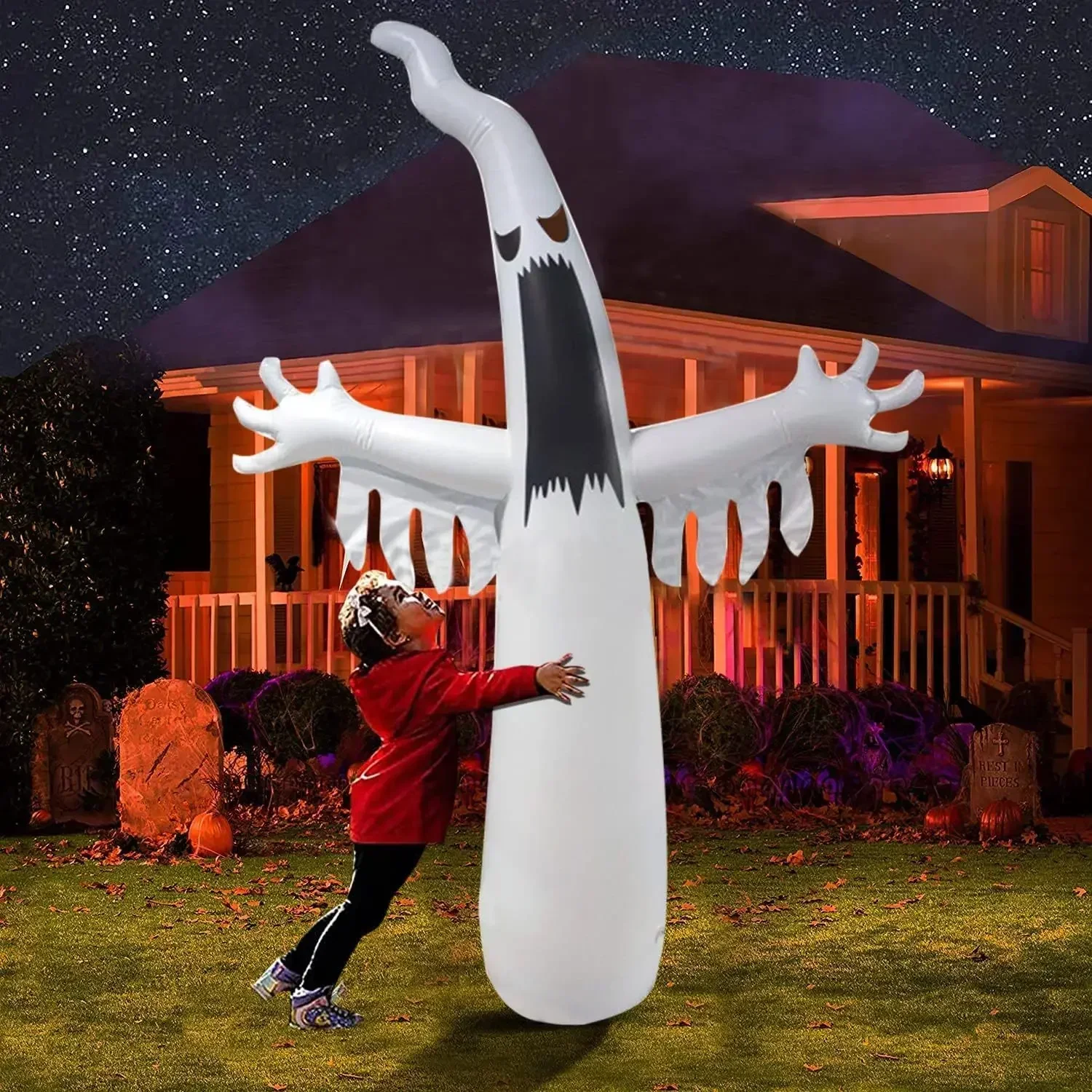 Halloween Inflatable Scary Gho - Kids Yard Toys recension och pris