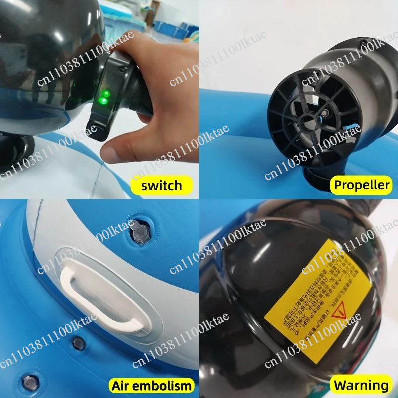 Inflatable Electric Water Scoo - Kids Toys Scooter recension och pris