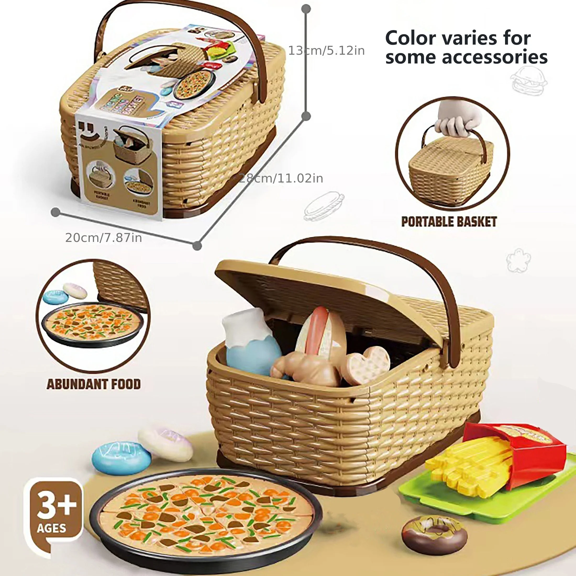 Pretend Play Simulation Kitche - Kids Toys Basket recension och pris