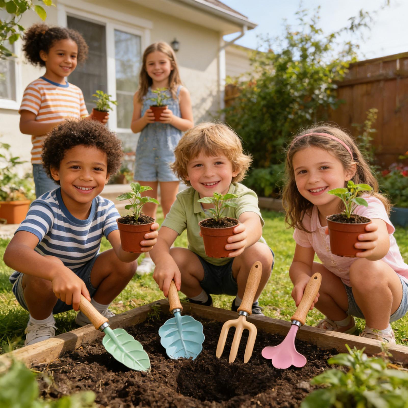 Kids Gardening Set 4 Piece Lea - Kids Yard Toys recension och pris