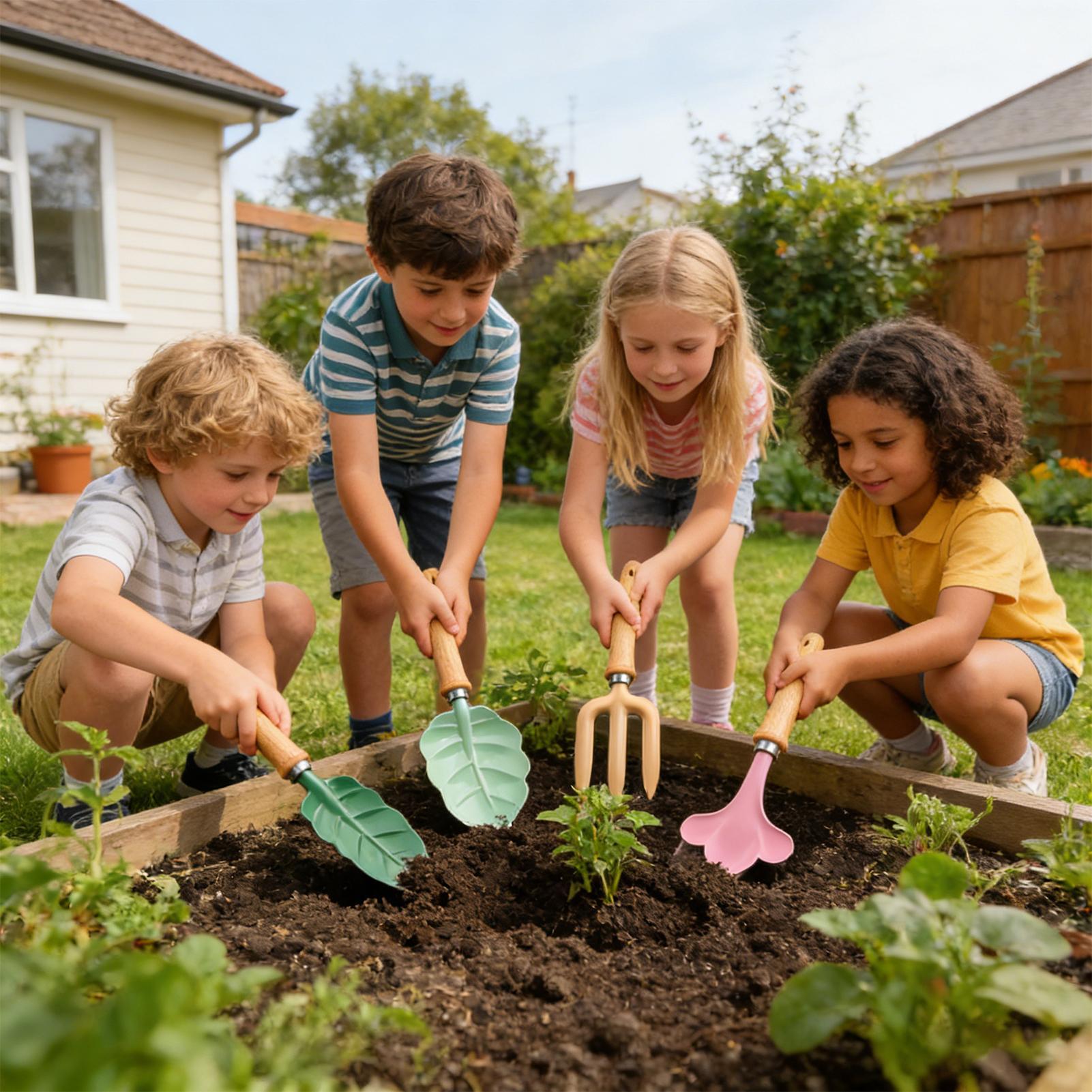 Kids Gardening Set 4 Piece Lea - Kids Yard Toys recension och pris