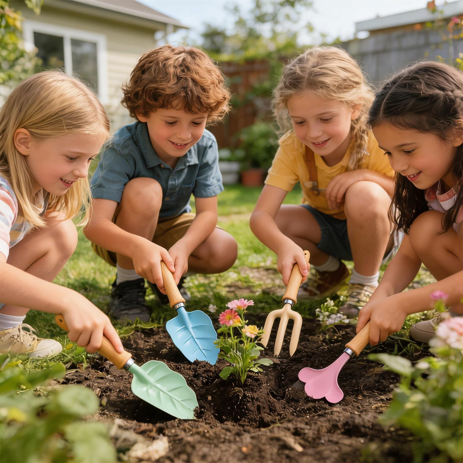 Kids Gardening Set 4 Piece Lea - Kids Yard Toys recension och pris
