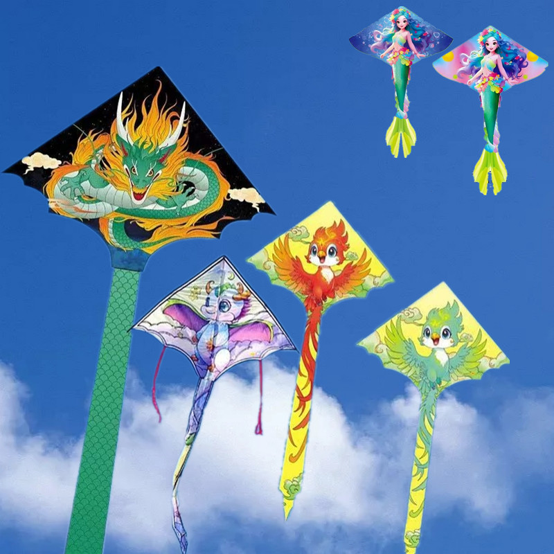 Dragon kite fly toys for child - Kite Wind Outdoor recension och pris