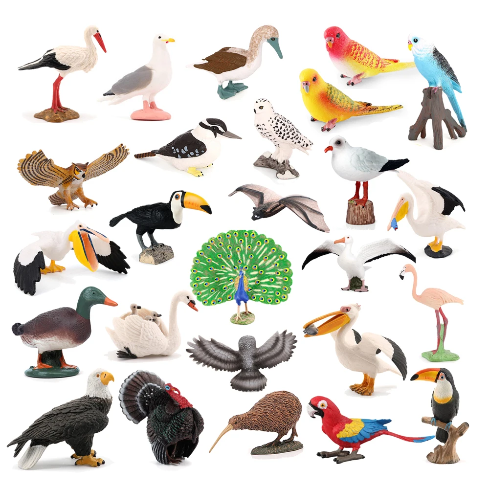 Kiwi Bird Jungle Animals Figur - Kids Toys Under 200 recension och pris