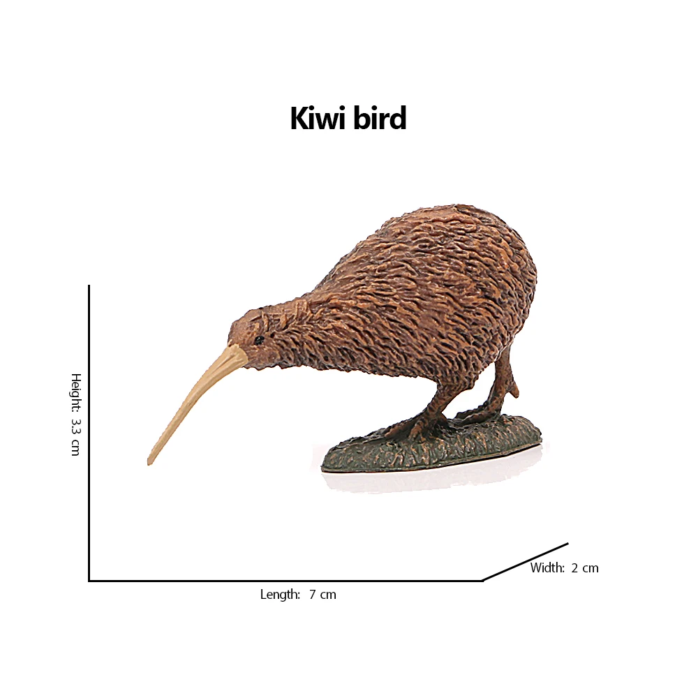 Kiwi Bird Jungle Animals Figur - Kids Toys Under 200 recension och pris