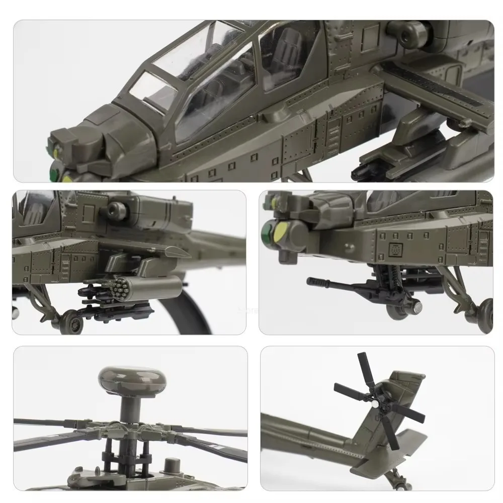 1:32 Scale AH-64 Airplane Mode - Kids Toys Vehicle recension och pris
