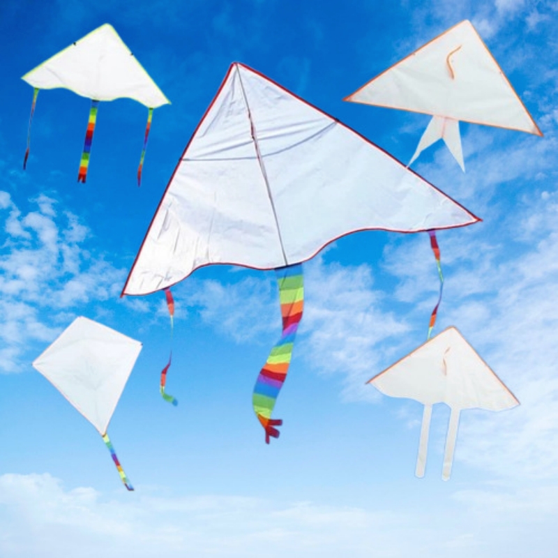 2pcs diy kite nylon fabric adu - Kite Wind Outdoor recension och pris