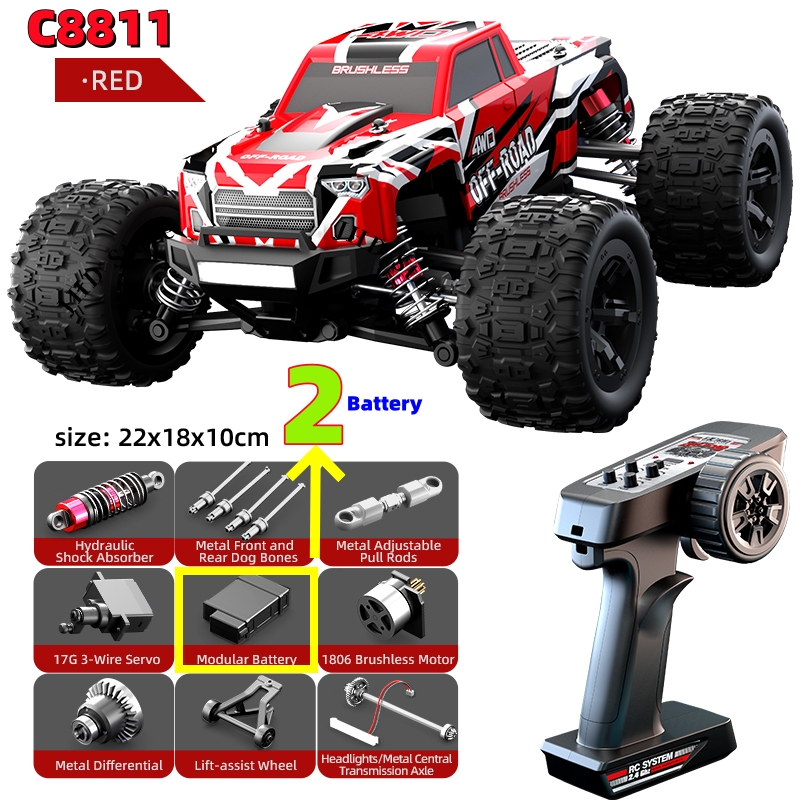 JHD C8811 40KM/H High Speed RC - Kids Toys Under $20 recension och pris