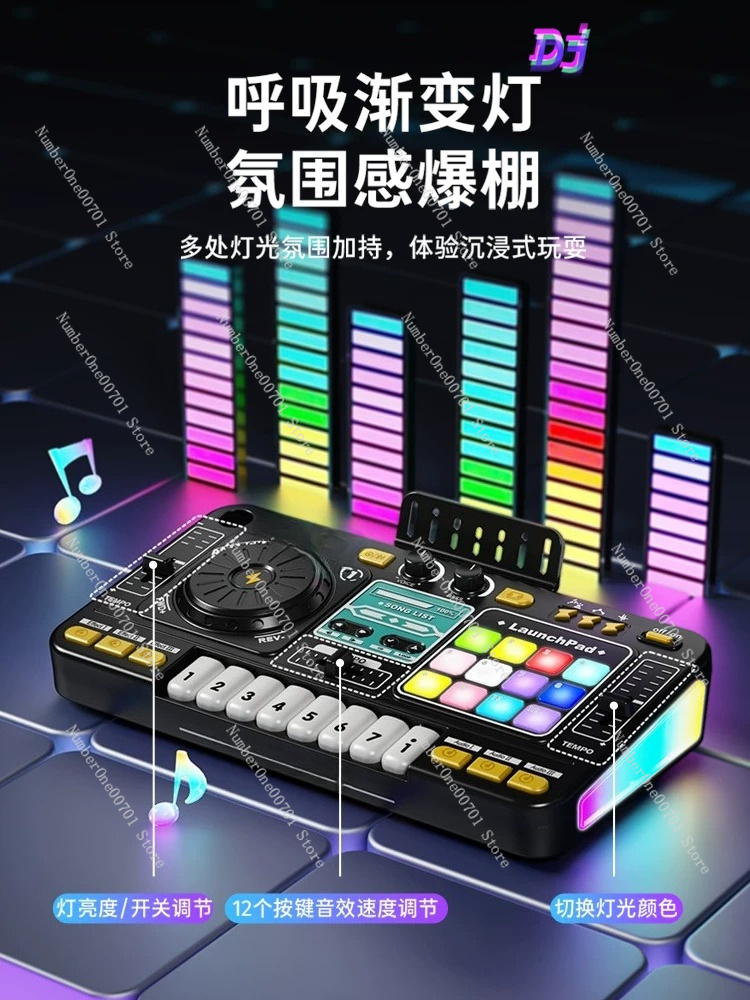 Kids DJ Mixer Piano Toy, Elect - Kids Toys And Games recension och pris