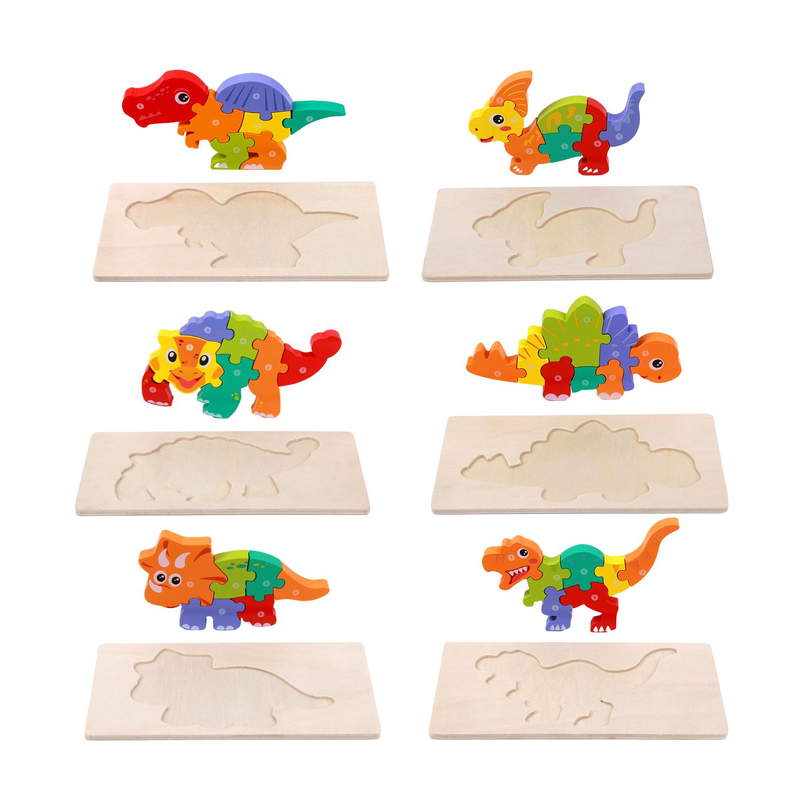 Wooden Puzzles for Kids Educat - Kids Toys 2 Year Old recension och pris