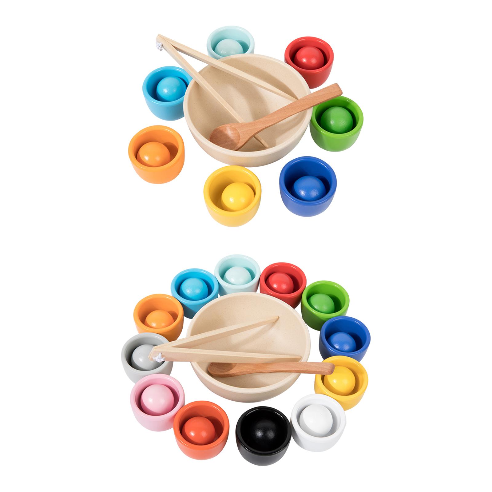 Balls in Cups Montessori Toys  - Kids Toys 2 Year Old recension och pris