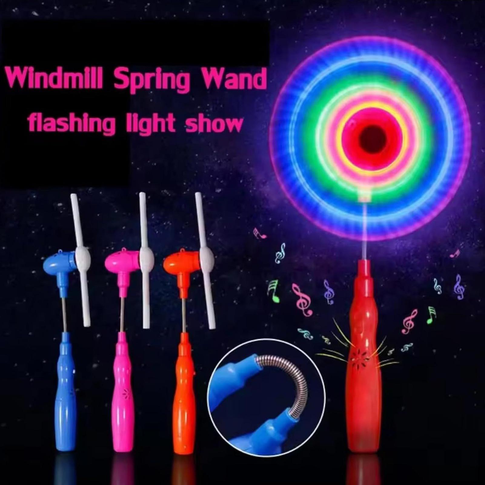 Handheld LED Music Windmill St - Kids Yard Toys recension och pris