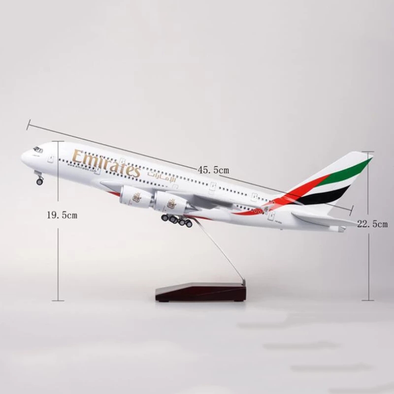 1/160 Scale Airbus A380 UAE/Em - Kids Toys Uae recension och pris